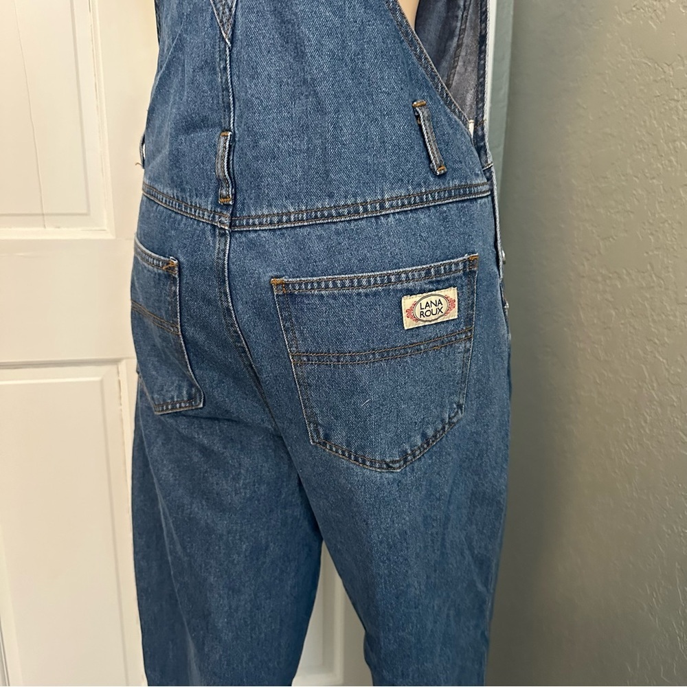 Lana Roux Denim Overalls - Picture 12 of 13